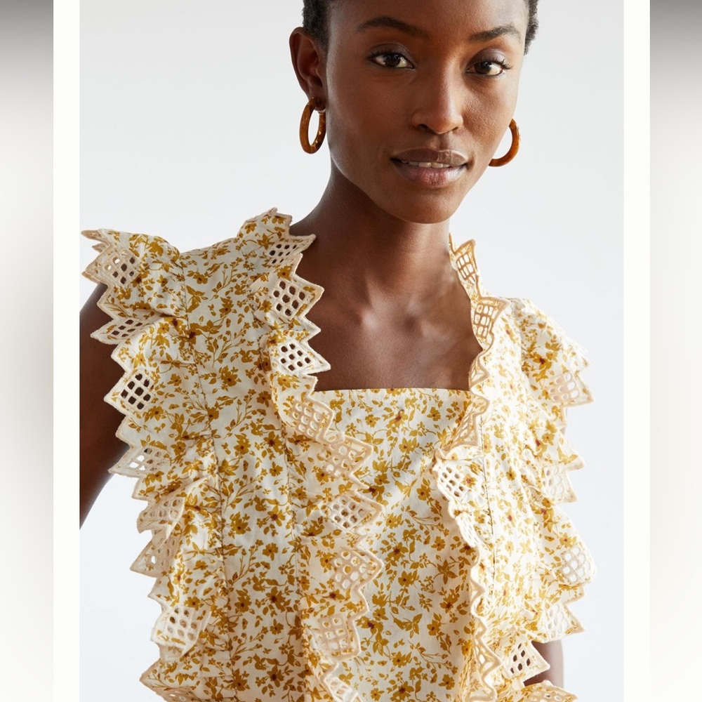 NWT Anthropologie Trina Bow Blouse
